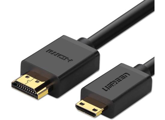 UGREEN HDMI-Mini HDMI 1 m Black HDMI Cable – HDMI Cables (1 m, HDMI Type A (Standard), HDMI Type C (Mini), 3d, 10.2 Gbit/s, Black)
